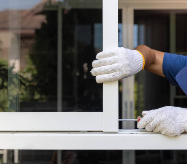 High-quality sliding windows installed by Refresh Works for modern home security and comfort