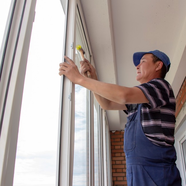 High-quality aluminum windows and doors installation by Refresh Works Singapore